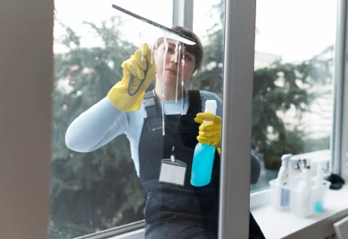 Nettoyage de vitres intérieures et extérieures au Cateau-Cambrésis